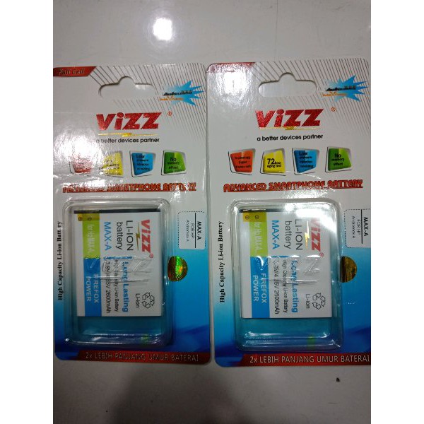 Battery Baterai Vizz Andromax A Andromax B Original Double Power