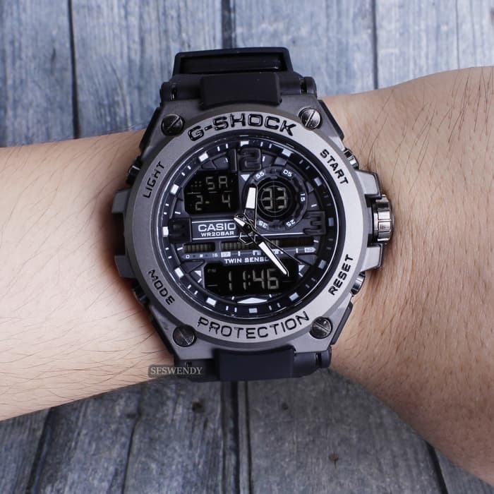 TERLARIS !!!! G-SHOCK CASIO G-8600 METAL GUN G-SHOCK CASIO G-8600 METAL GUN