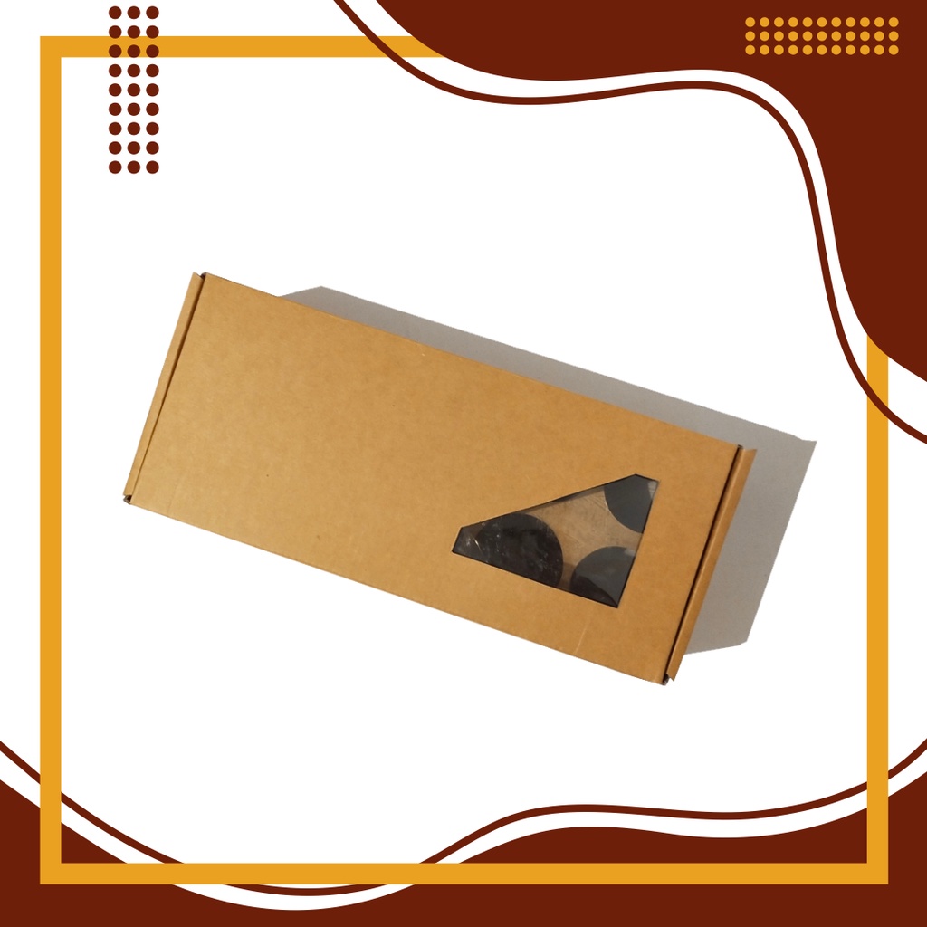 

Box ( 25 x 11 x 8 cm ) LS Telur B FLUTE - Kardus/Karton/Polos/Packing/BoxTelur