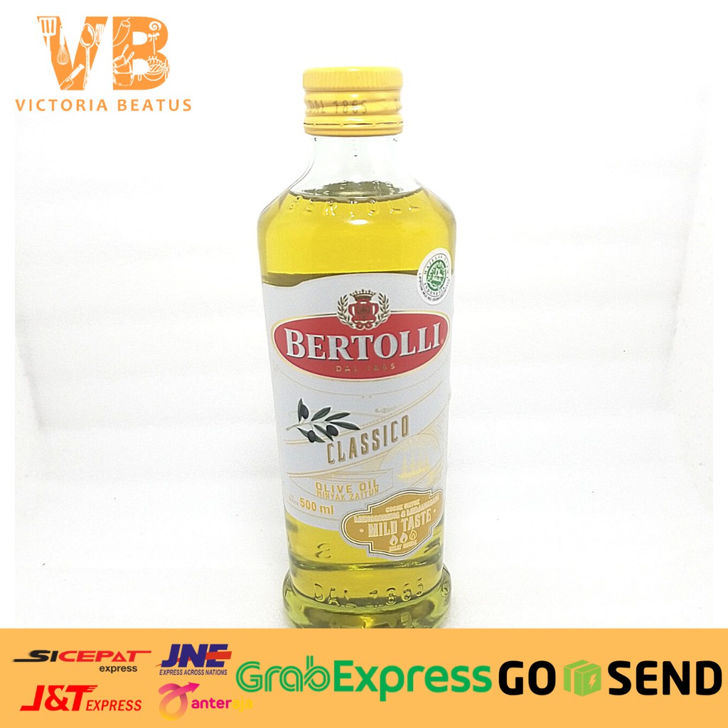 Bertolli Classico Olive Oil Minyak Zaitun 500ml Shopee Indonesia