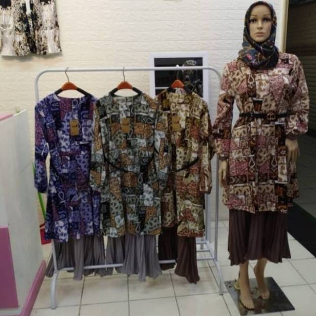 Set rok plisket premium free belt Gucci