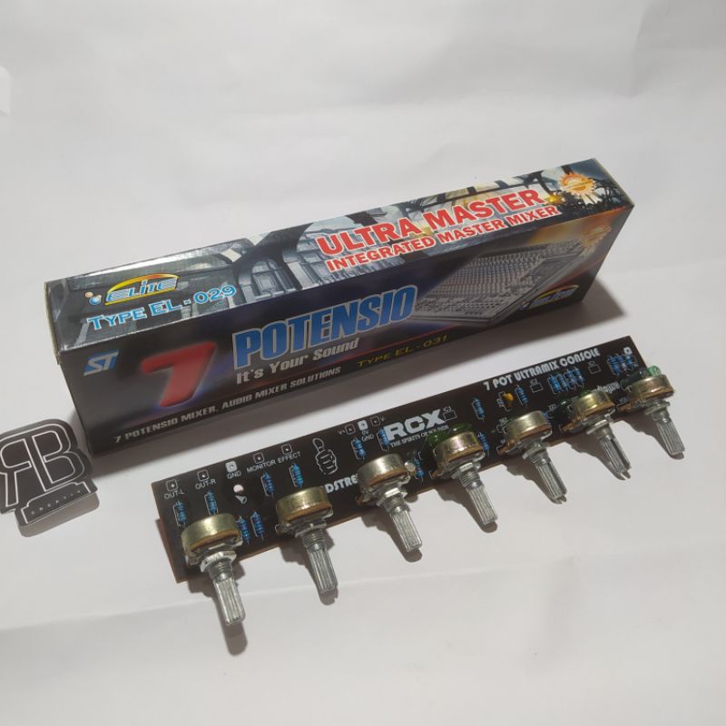 KIT MIXER | PENGUAT MIC 7 POTENSIO