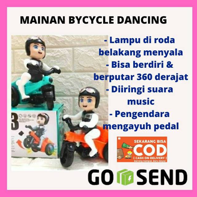 Mainan Sepeda Akrobatik Atraksi Bycycle Dancing Sepeda Joget Sepeda Shiva Sepeda Menari