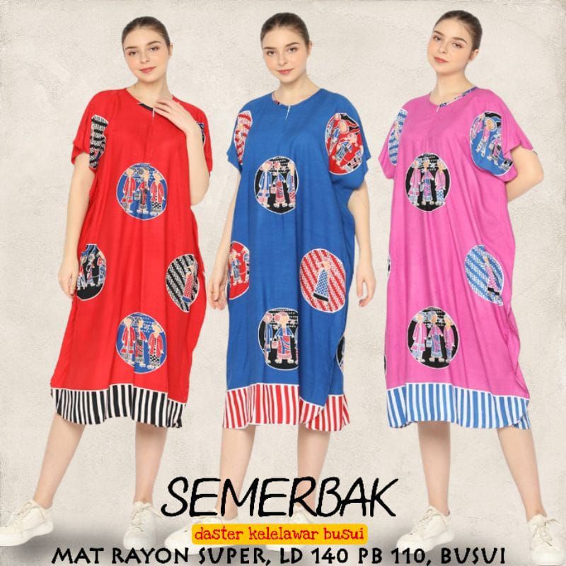 Semerbak Baju Tidur Daster Tejo Koin #2 Murah Kekinian Rayon