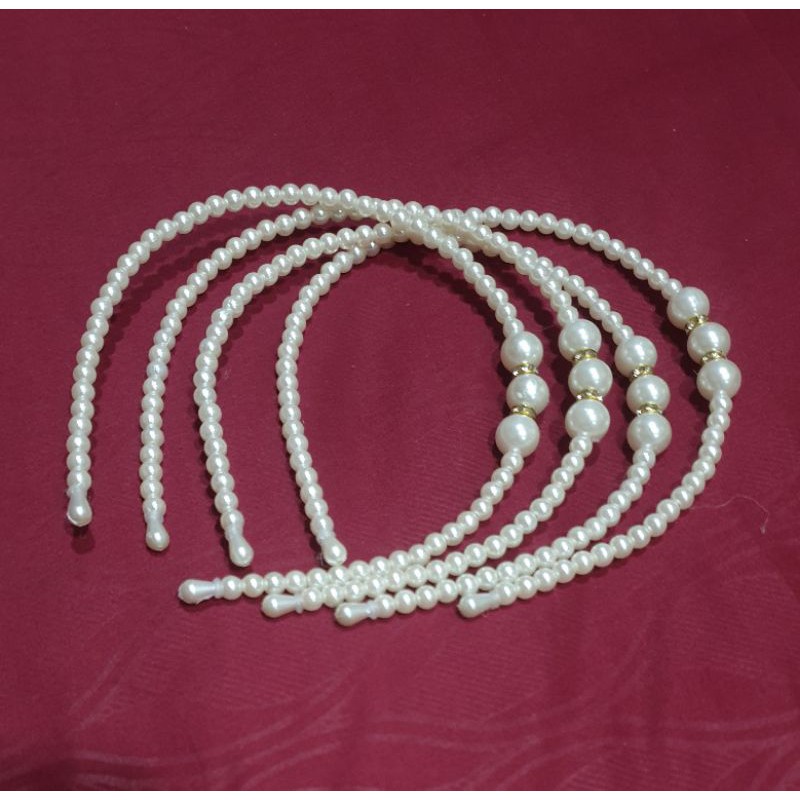 BANDO MUTIARA ALA KOREA HAIRBAND PEARL HEADBAND