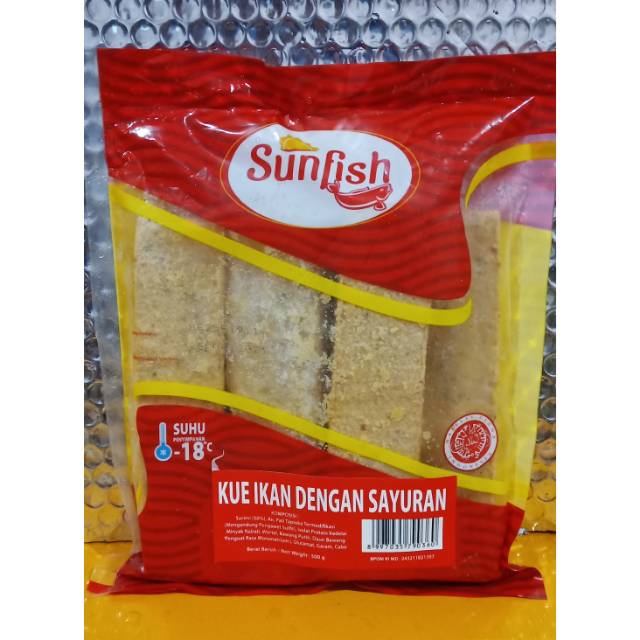 

sunfish vegetable fish cake 500gr