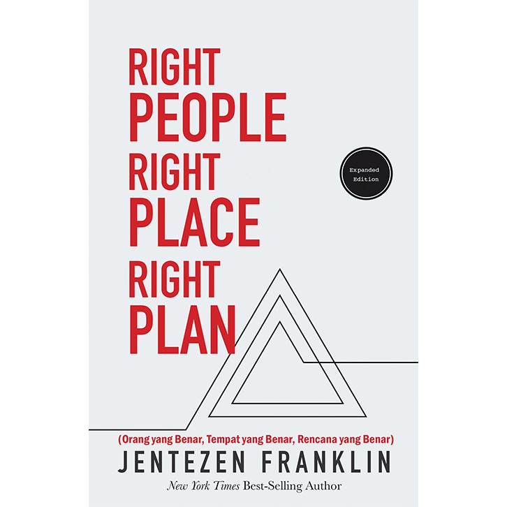 

Right People, Right Place, Right Plan - Jentezen Franklin - Buku Rohani Kristen