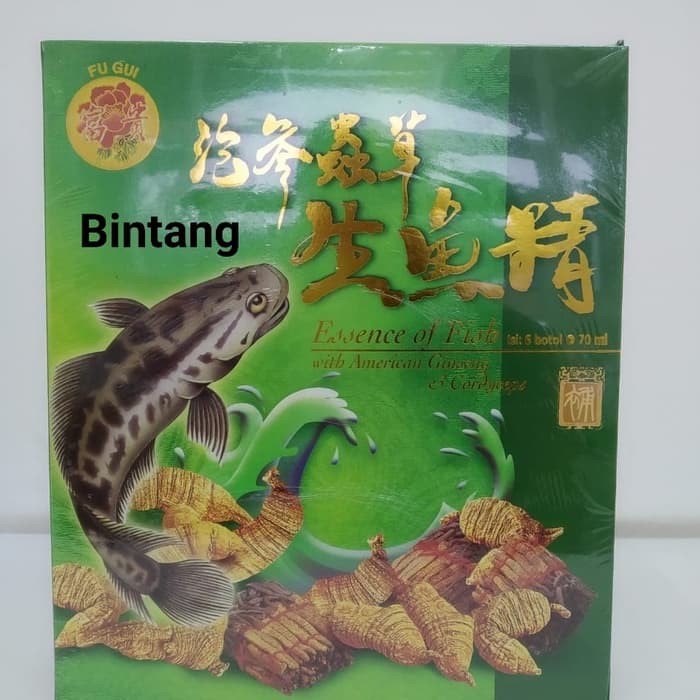 Fu Gui Essence - ikan Gabus untuk obat luar setelah operasi
