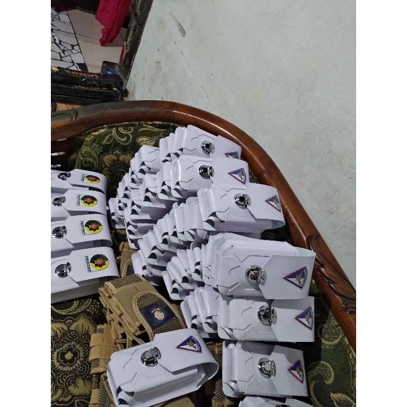 sarung tas tempat HP android tumpuk 7 inc security,satpam,lantas,dishub,provos,balantas.