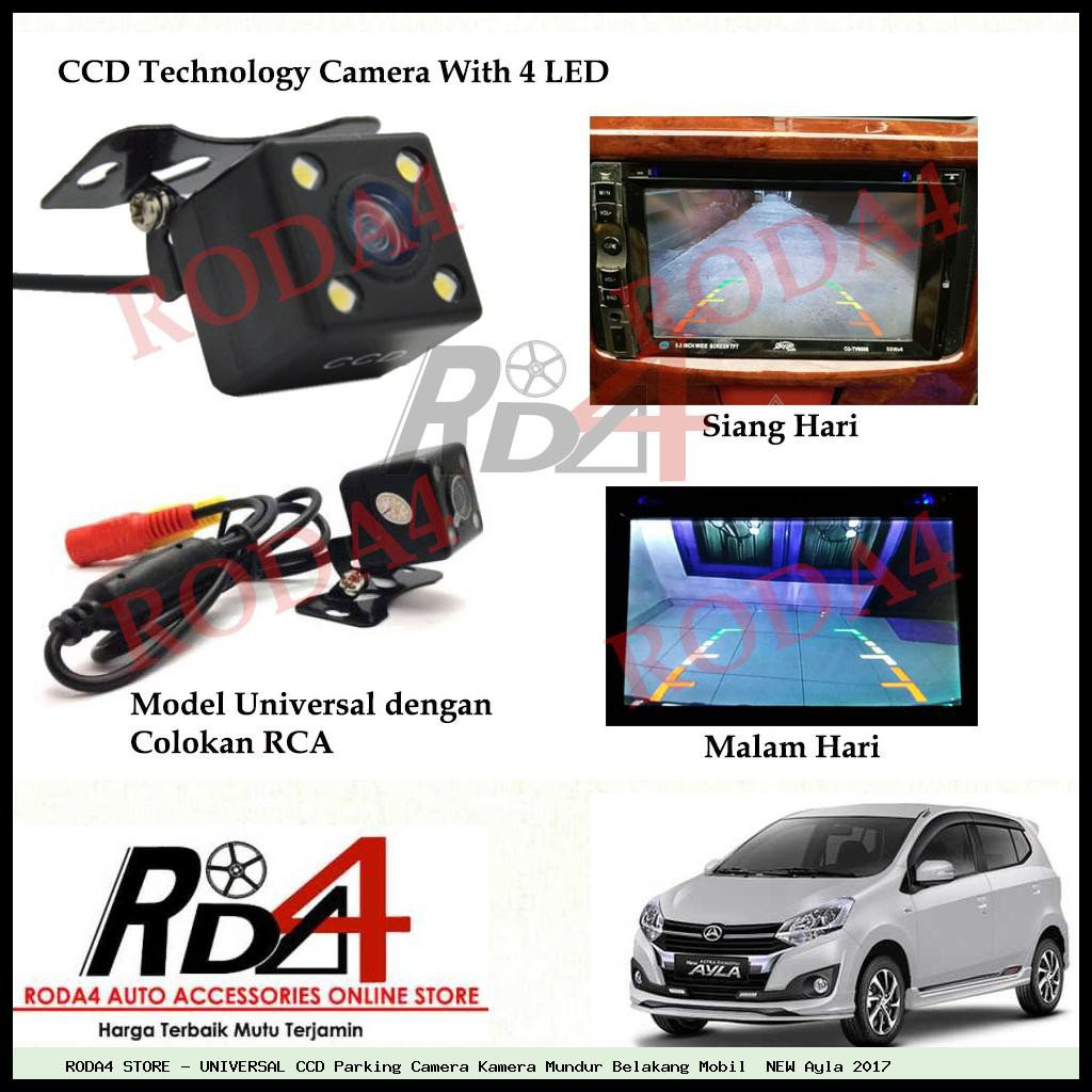 UNIVERSAL CCD Parking Camera Kamera Mundur Belakang Mobil  NEW Ayla 2017