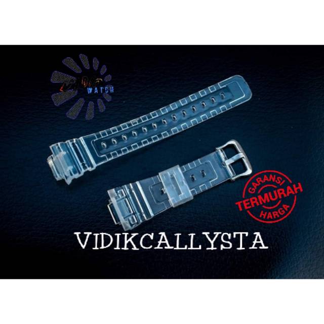 STRAP TALI CASIO G DW 5600 DW5600 G5600 DW-5600 G-5600 BENING TRANSPARAN