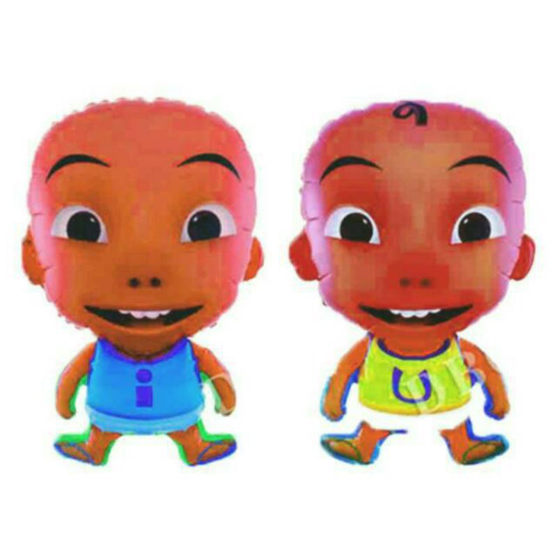 BALON GAS KARAKTER UPIN IPIN/ BALON GAS HELIUM UPIN IPIN