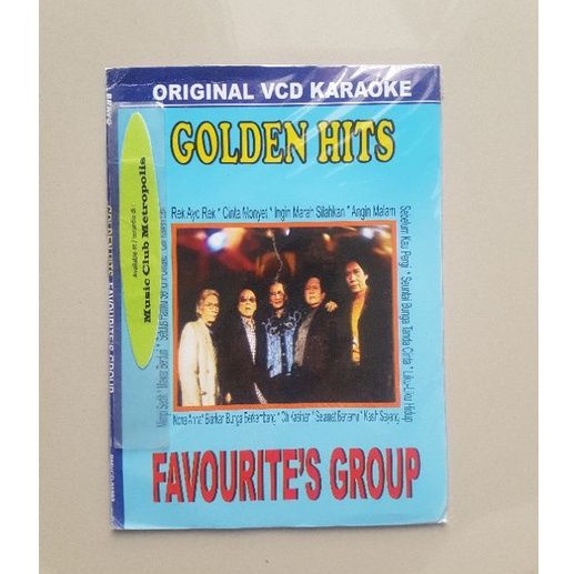 VCD KARAOKE FAVOURITE'S GROUP - GOLDEN HITS