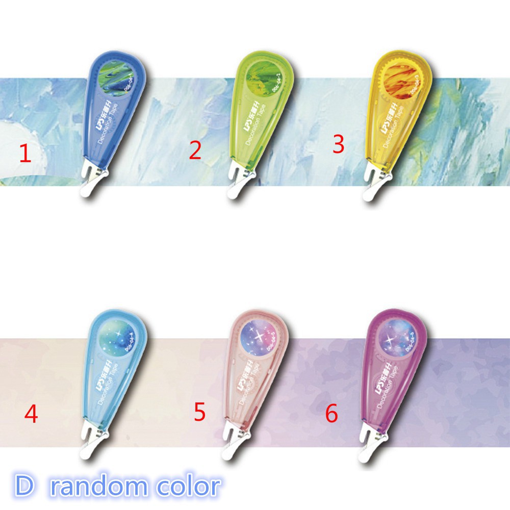 

ALAT TULIS CUTIE Korean kawaii mini flower star Decoration tapes DIY album note decor stationary