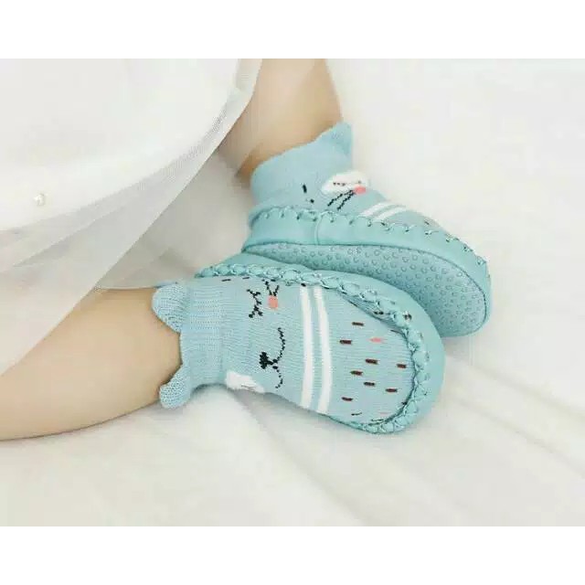 PGT - Kaos Kaki Korea Bayi / Prewalker Bayi Anti Slip / Kaos Kaki Anti Slip