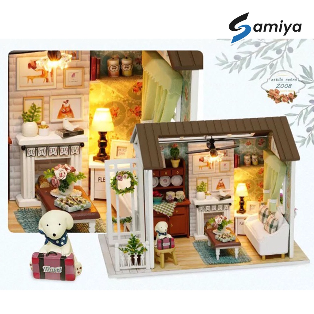 Miniatur rumah / doll house miniature / DIY house miniatur / Dog