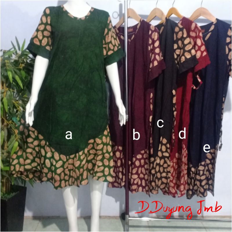 Daster Duyung Sleting  Jumbo bby Putri Diana