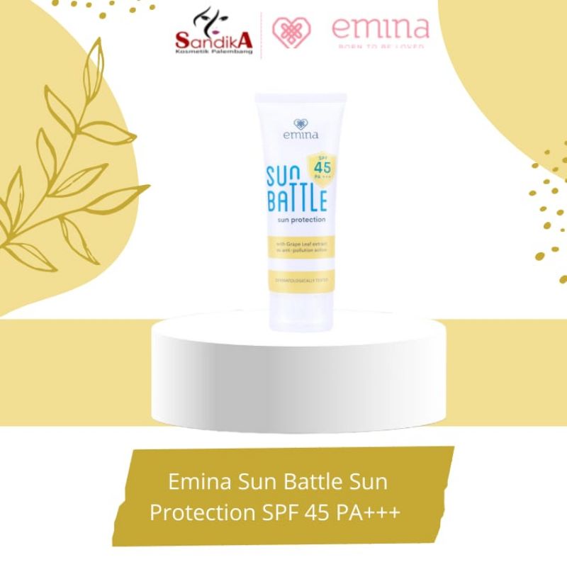 Emina Sun Protection SPF30 PA+++/Emina Sun Battle SPF 45 PA+++ 30ml