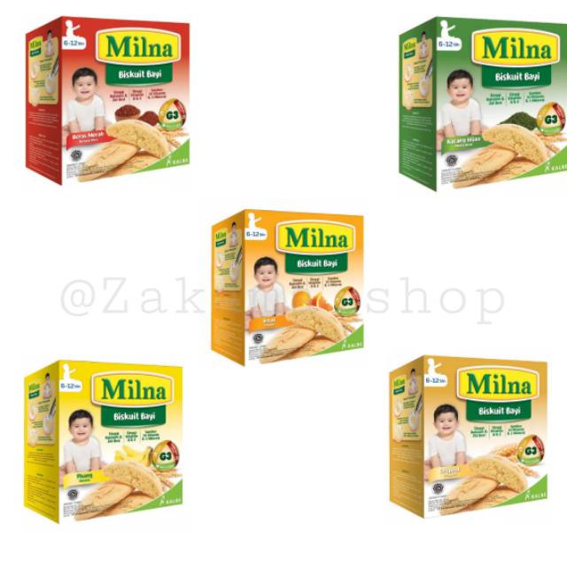 MILNA BISKUIT BAYI 6-12 BULAN