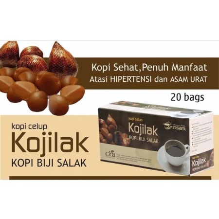 

Kopi Celup biji salak kojilak isi 20 katong Jaminan Asli Original