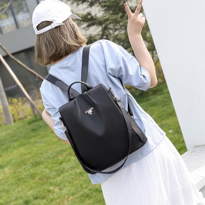 ANSEL WANITA BURBERRY TYPE JC TW 9332 8802 GC Tas Wanita Ransel L4J3 Tas Laptop Murah Kuliah Mini Ba