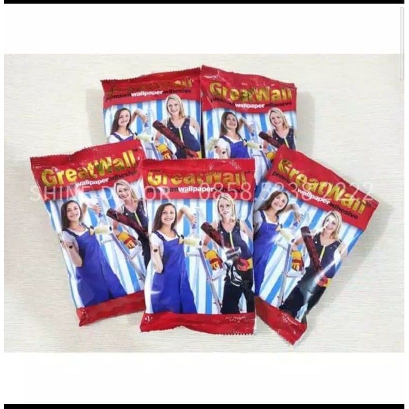 Lem Wallpaper Vinyl Great Wall Lem Dinding