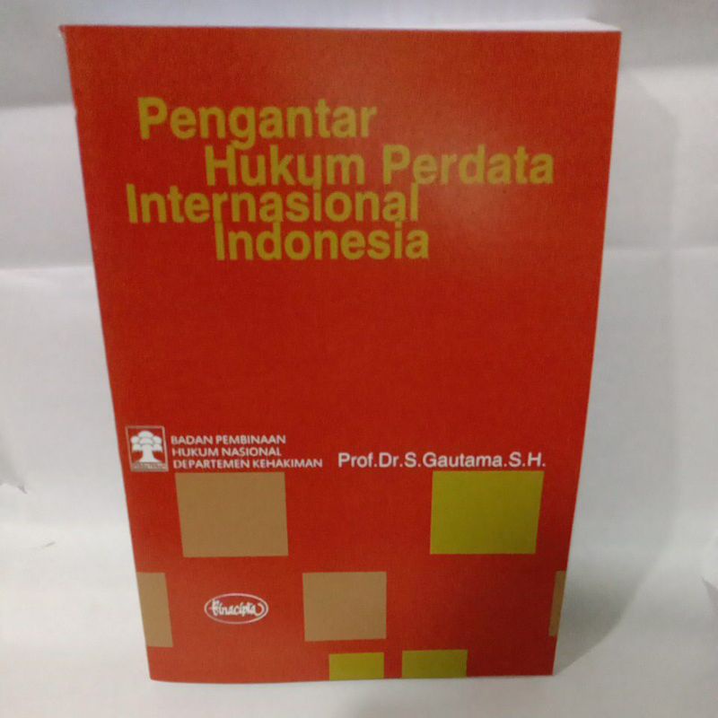 

pengantar hukum perdata internasional Indonesia prof. gautama