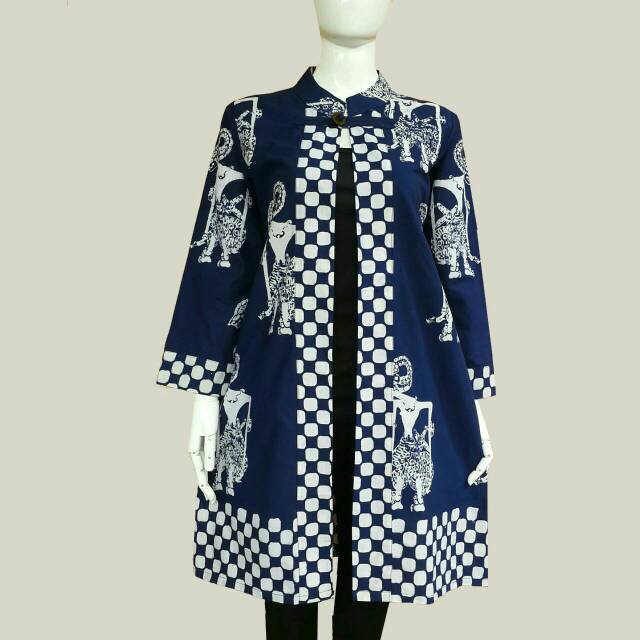 CARDIGAN SONIA 01 -OUTFIT KERJA CARDIGAN BATIK FORMAL