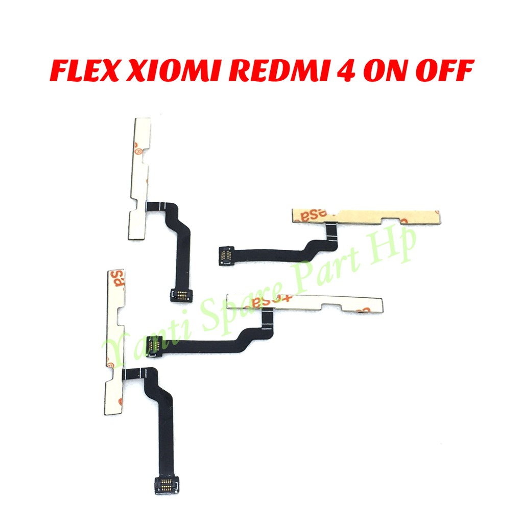 Flexible On Off Xiaomi Redmi 4 Original Terlaris New