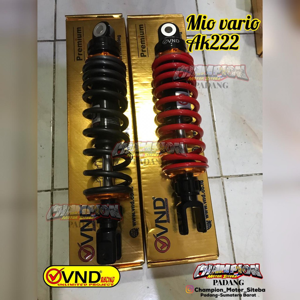 shock shockbreaker matic mio beat vario non tabung VND AK222 RCB YSS