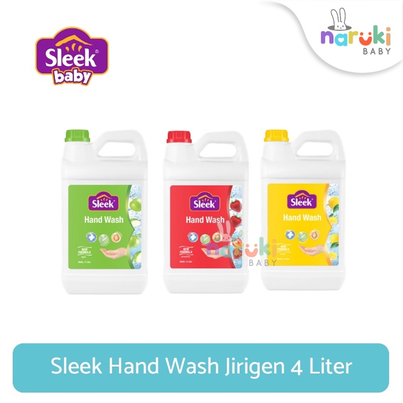 Sleek Hand Wash 4L Sleek Sabun Cuci Tangan Jirigen 4 L