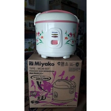 MIYAKO Magic Com/Rice Cooker/Penanak Nasi 3 In 1 MCM-507 Kapasitas 1.8 Liter