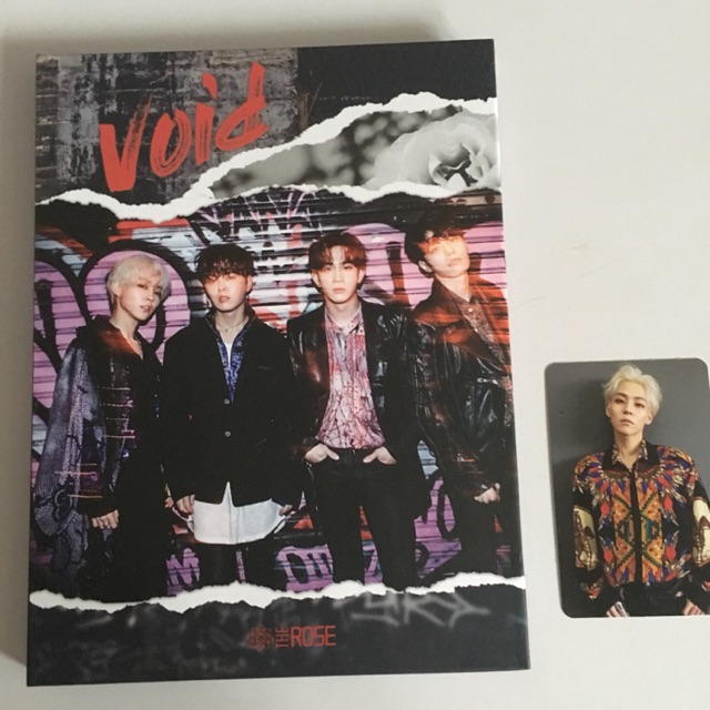 The Rose 1st Mini Album Void with Woosung pc