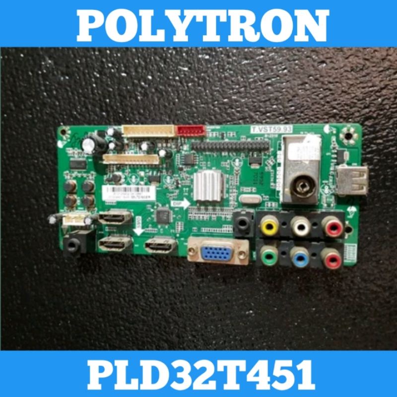 MB POLYTRON PLD32T451 Mainboard POLYTRON PLD 32T451 Mainboard TV POLYTRON 32T451 MB TV POLYTRON 32T4