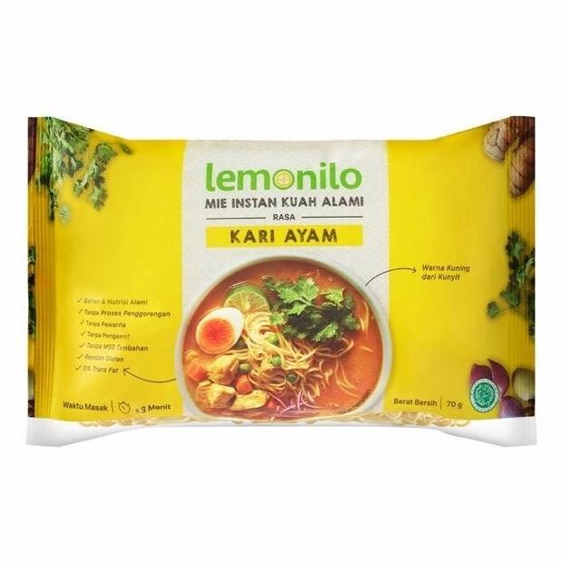 

mie sehat lemonilo 70 gram rasa kari ayam