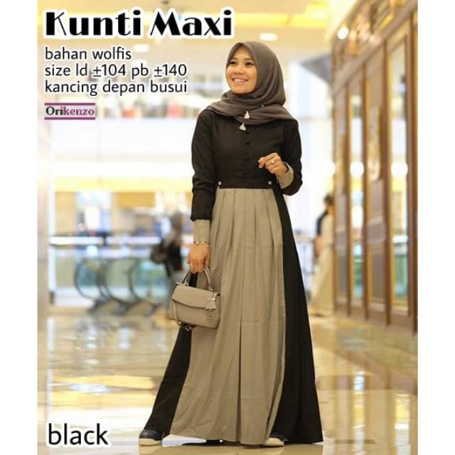Gamis Kunti Maxi Busui by OriKenzo