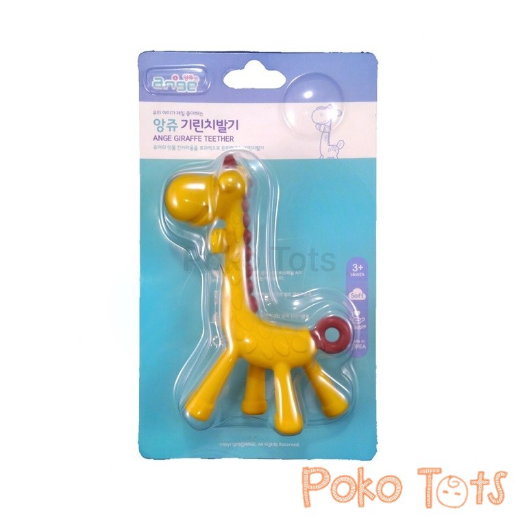 Ange Giraffe Baby Teether Mainan  Gigitan  Bayi  Jerapah 