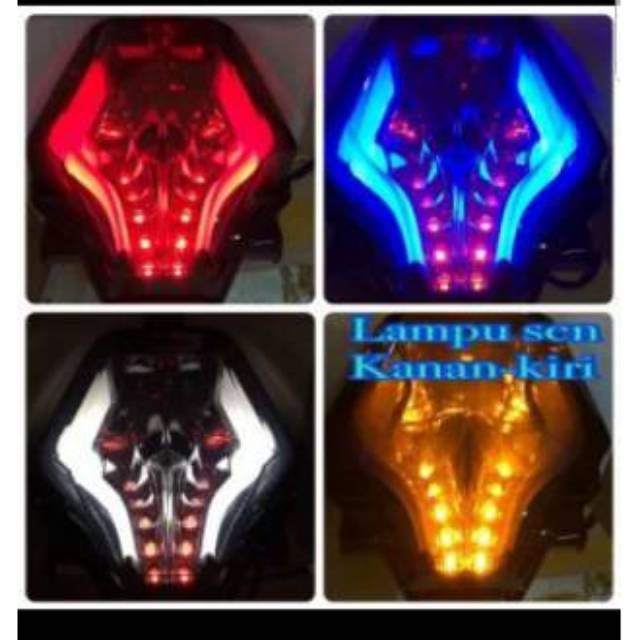 Stoplamp R25 Lampu Stop LED R25 MX King MT 25 Sen LED 3 In 1 SEN KUNING LAMPU LED