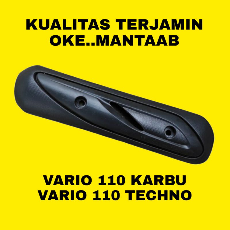 COVER KNALPOT VARIO 110 KARBU LAMA VARIO 110 TECHNO PELINDUNG KNALPOT VARIO LAMA