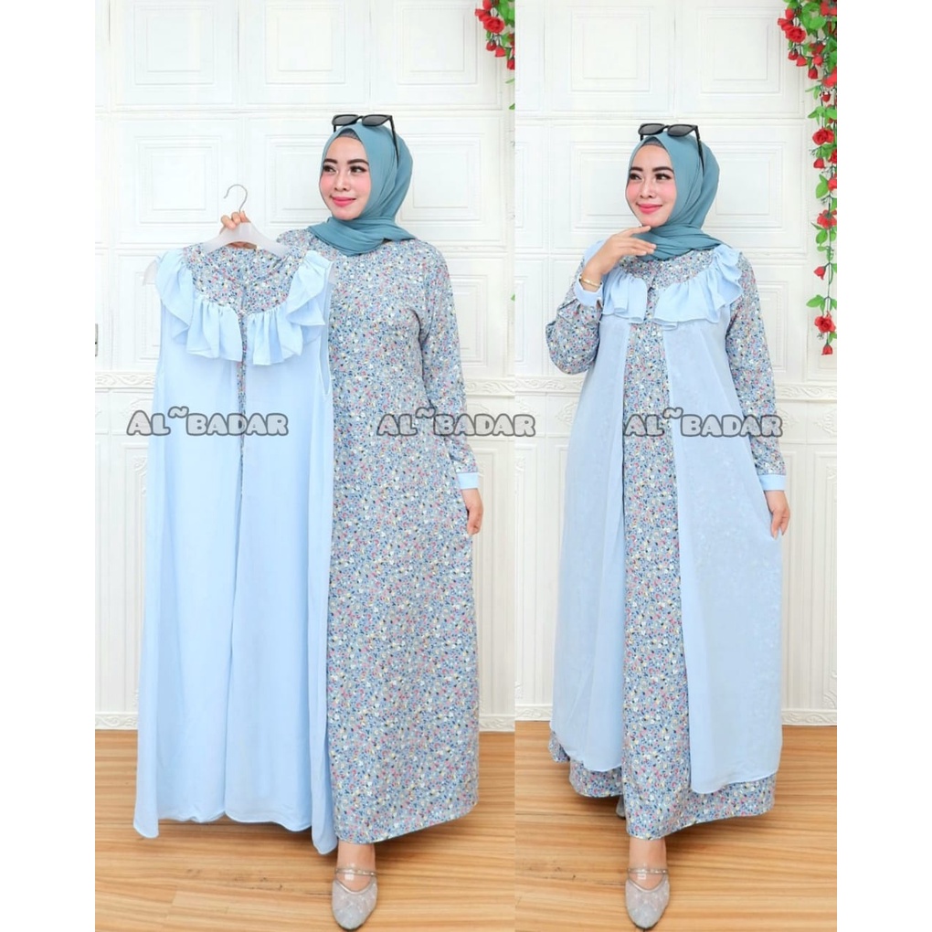[BISA COD] GAMIS OUTER MOTIF SHAKILA IMPORT MIX CERUTY BABY DOLL GAMIS SHAKILA TERBARU