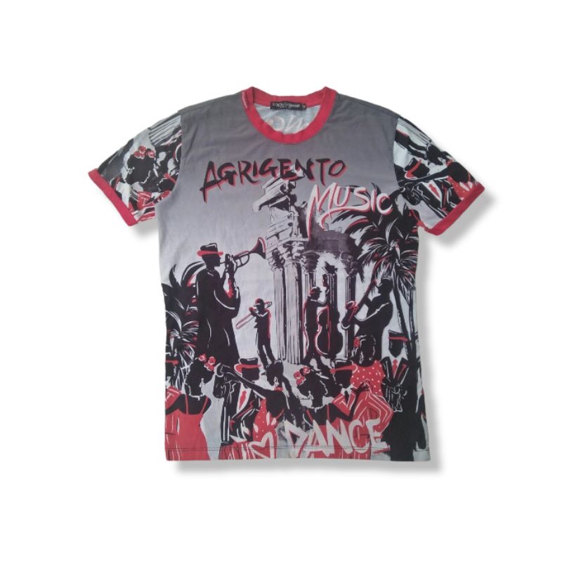 Kaos D*LCE & G*BBANA "AGRIGENTO MUSIC" Ori ( Second)