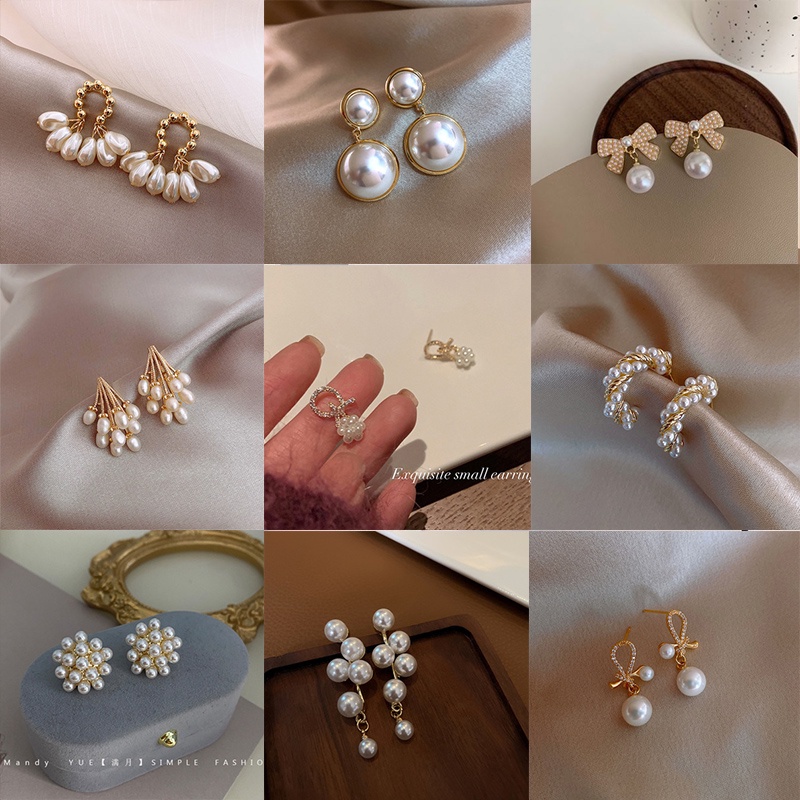 Anting Mutiara Gaya Korea Untuk Fashion