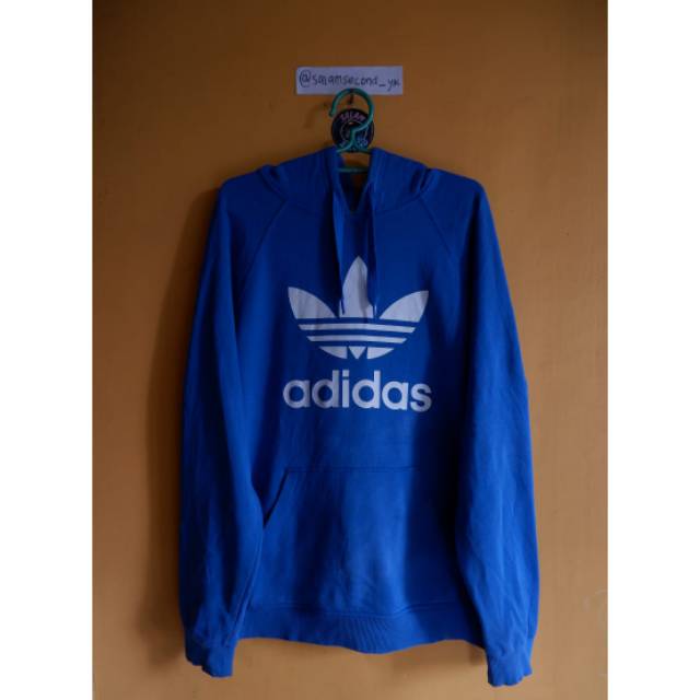 Hoodie Adidas Trefoil Blue