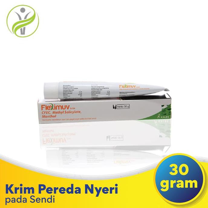 [BISA BAYAR DITEMPAT] Fleximuv Krim - Krim Pereda Nyeri Otot & Bengkak TERBARU Kode 1295