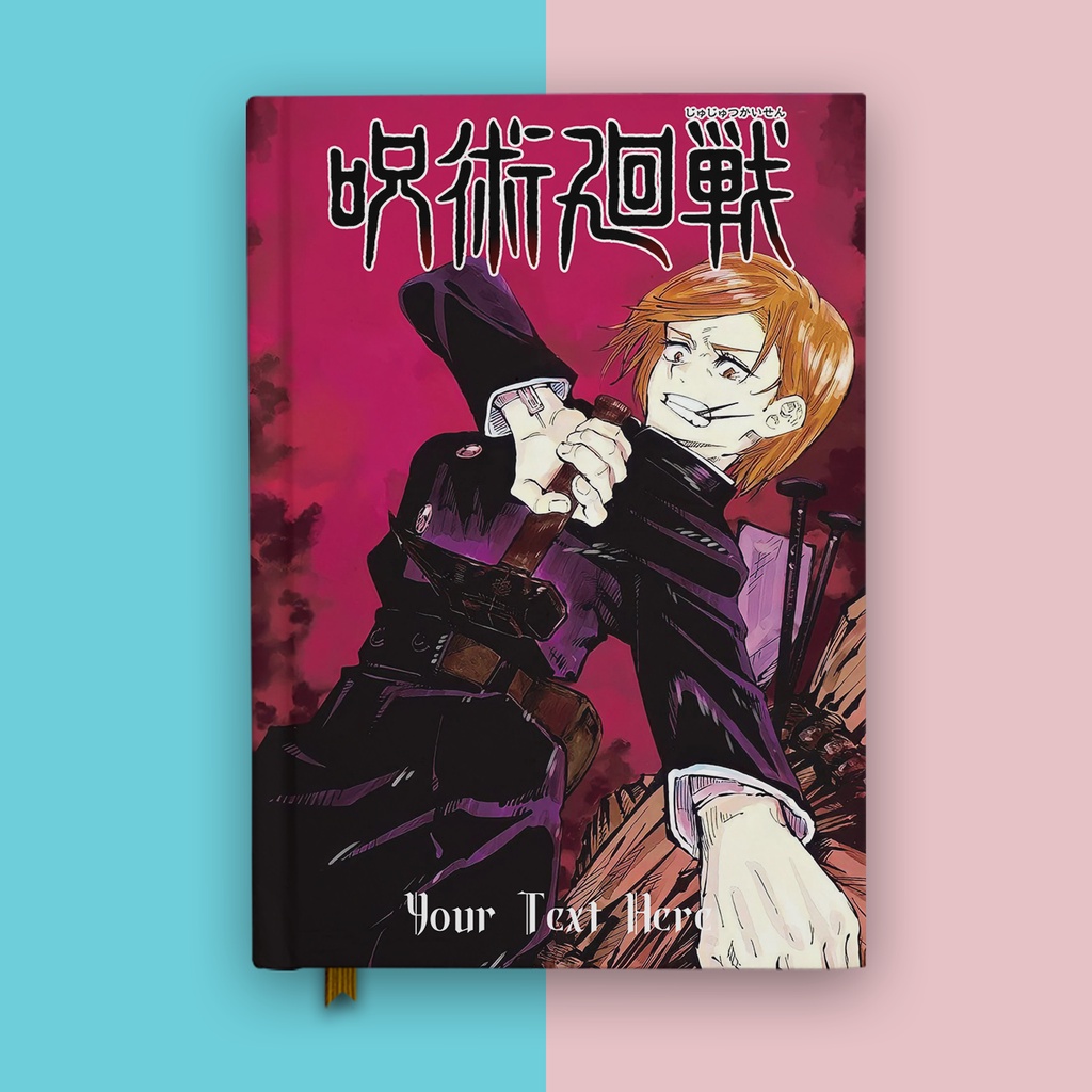 

Buku Catatan Notebook Anime Jujutsu Kaisen Nobara Kugisaki Custom Jurnal Agenda Diary Hardcover Aesthetic A6 A5