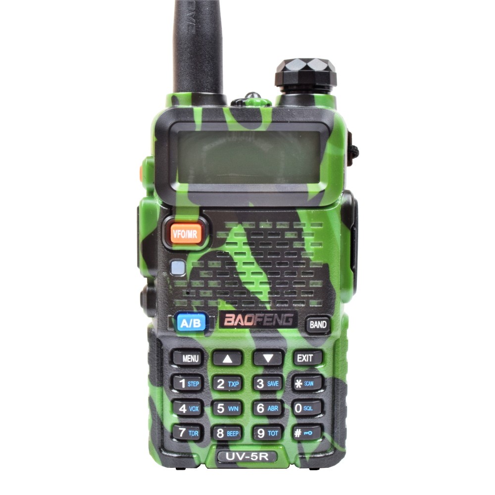 Ht Baofeng UV5R Army (5Watt) VHF/UHF Garansi 1 Tahun | Handy talky Hate Bofeng UV 5R UV-5R Walkie talkie