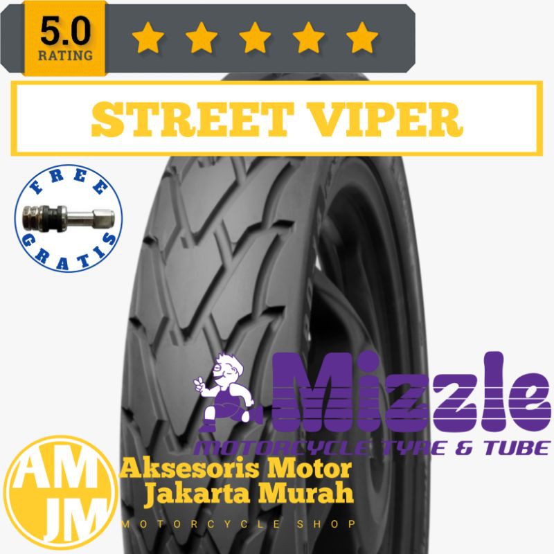 MIZZLE Ban 80/90-14 90/90-14 100/80-14 Street Viper Tubeless