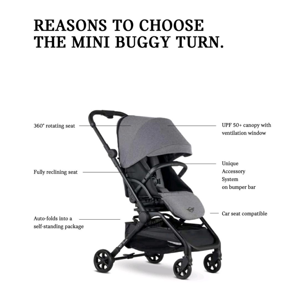 EASYWALKER STROLLER MINI BUGGY TURN / STROLLER