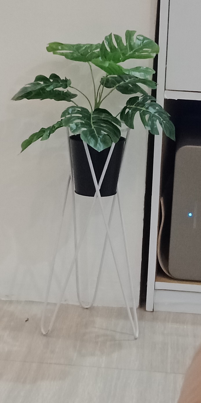 Rak Standing Pot Besi D15/21 Home Dekorasi Rumah Shabby Chic Murah Meriah