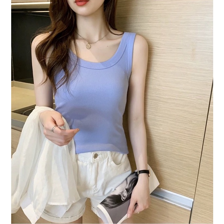 Tanktop wanita - kaos singlet import